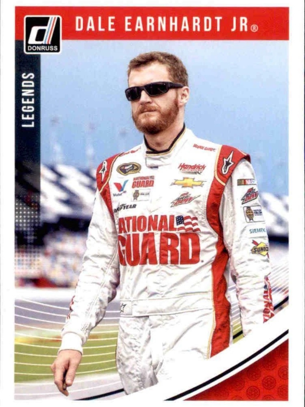 🔥NOW $1🔥 Dale Earnhardt Jr 2019 Donruss NASCAR Racing Car Card
